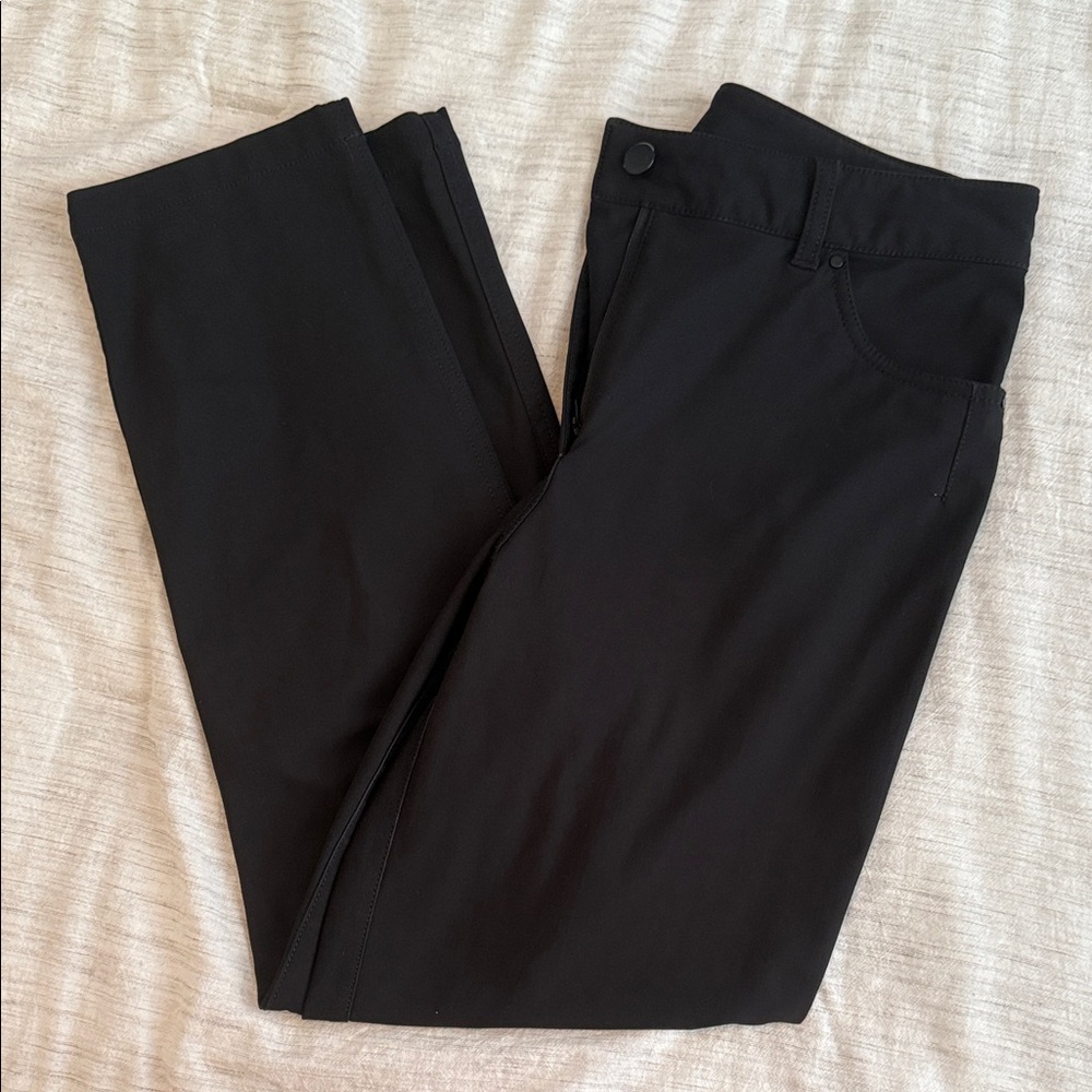 Black Lululemon City Sleek Pants